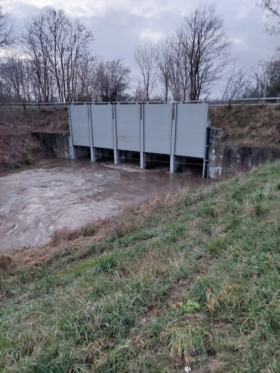 Hoogwater in rivieren en meren januari ’24